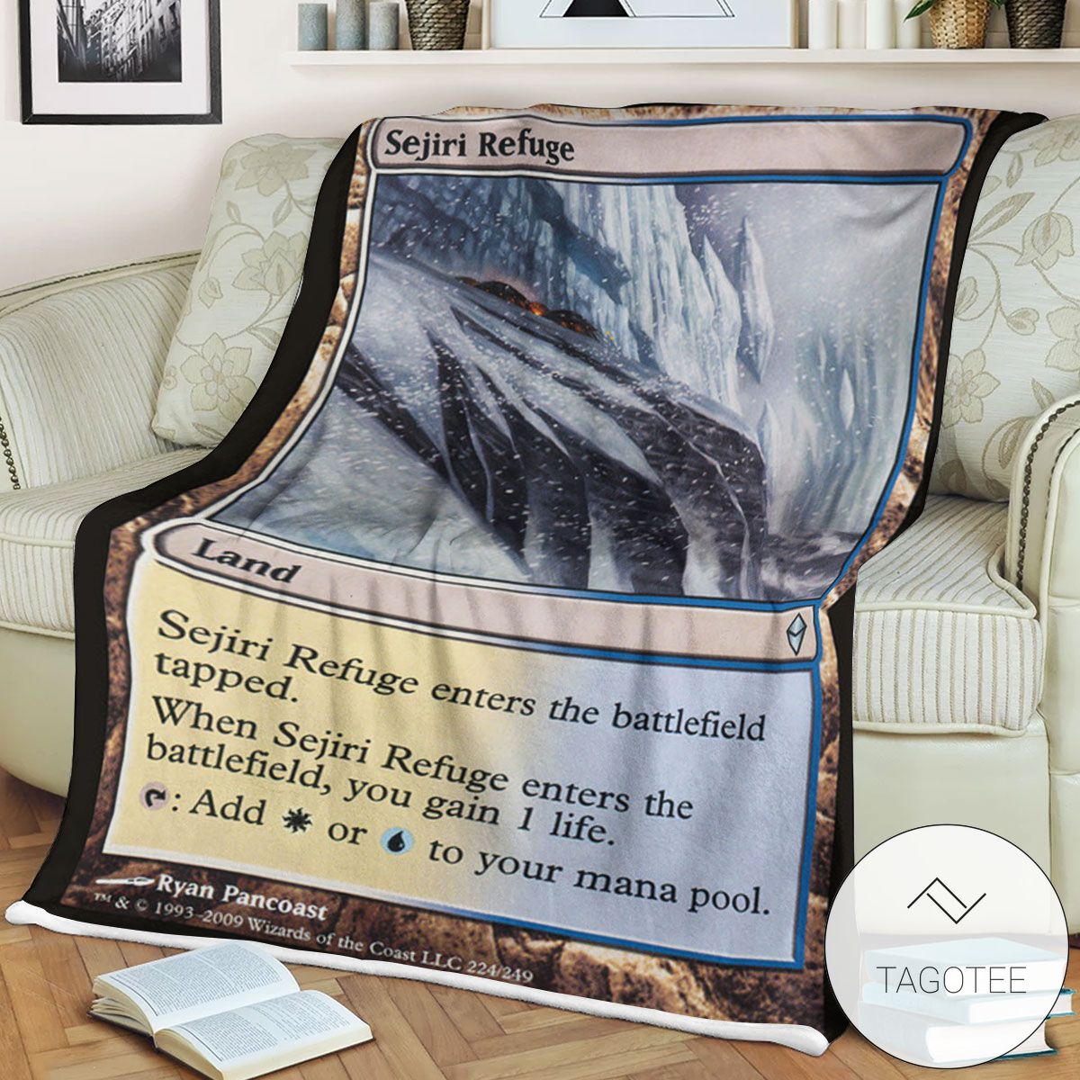 Zendikar 224 Sejiri Refuge Mtg Blanket Tagotee Zendikar 224 Sejiri Refuge Mtg Blanket Tagotee
