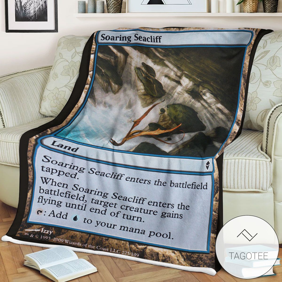 Zendikar 225 Soaring Seacliff Mtg Blanket Zendikar 225 Soaring Seacliff Mtg Blanket