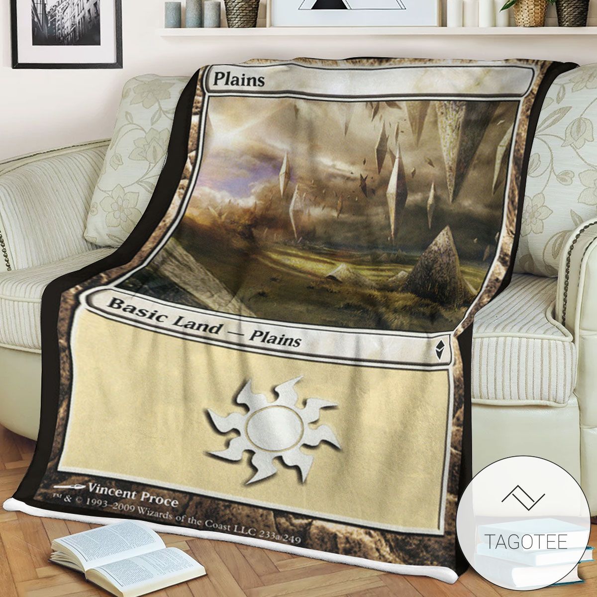 Zendikar 233A Plains Mtg Blanket Zendikar 233A Plains Mtg Blanket