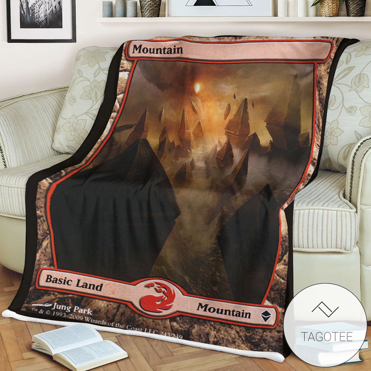 Zendikar 243 Mountain Mtg Blanket Zendikar 243 Mountain Mtg Blanket