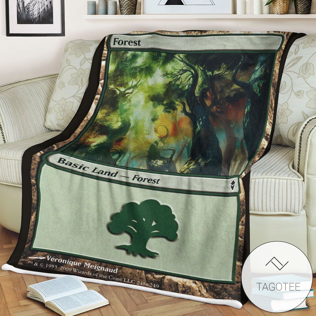 Zendikar 248A Forest Mtg Blanket Tagotee Zendikar 248A Forest Mtg Blanket Tagotee