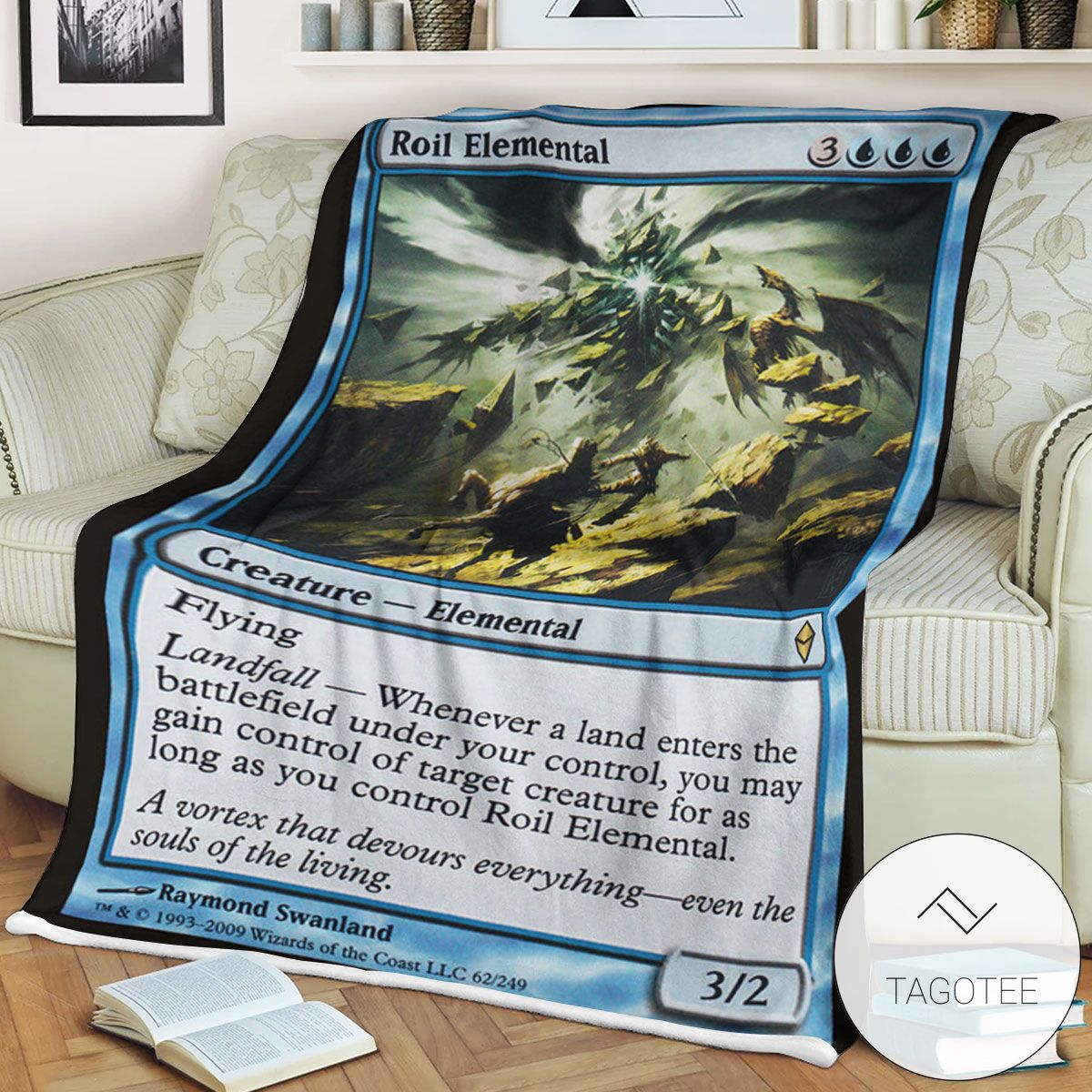 Zendikar 62 Roil Elemental Mtg Blanket Tagotee Zendikar 62 Roil Elemental Mtg Blanket Tagotee