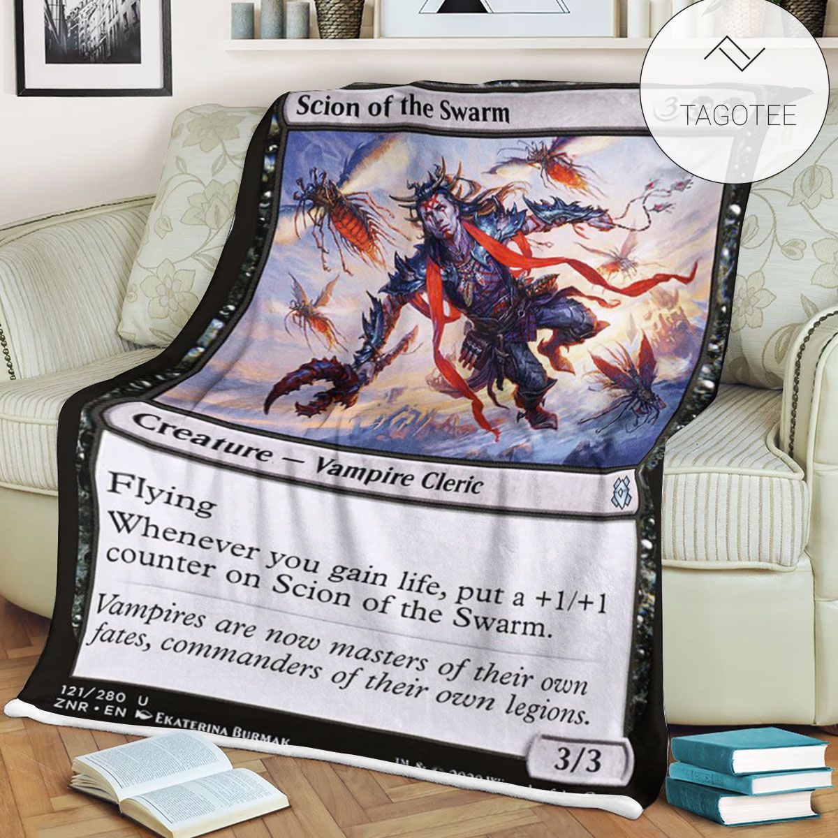 Znr 121 Scion Of The Swarm Mtg Game Magic The Gathering Fleece Blanket Znr 121 Scion Of The Swarm Mtg Game Magic The Gathering Fleece Blanket