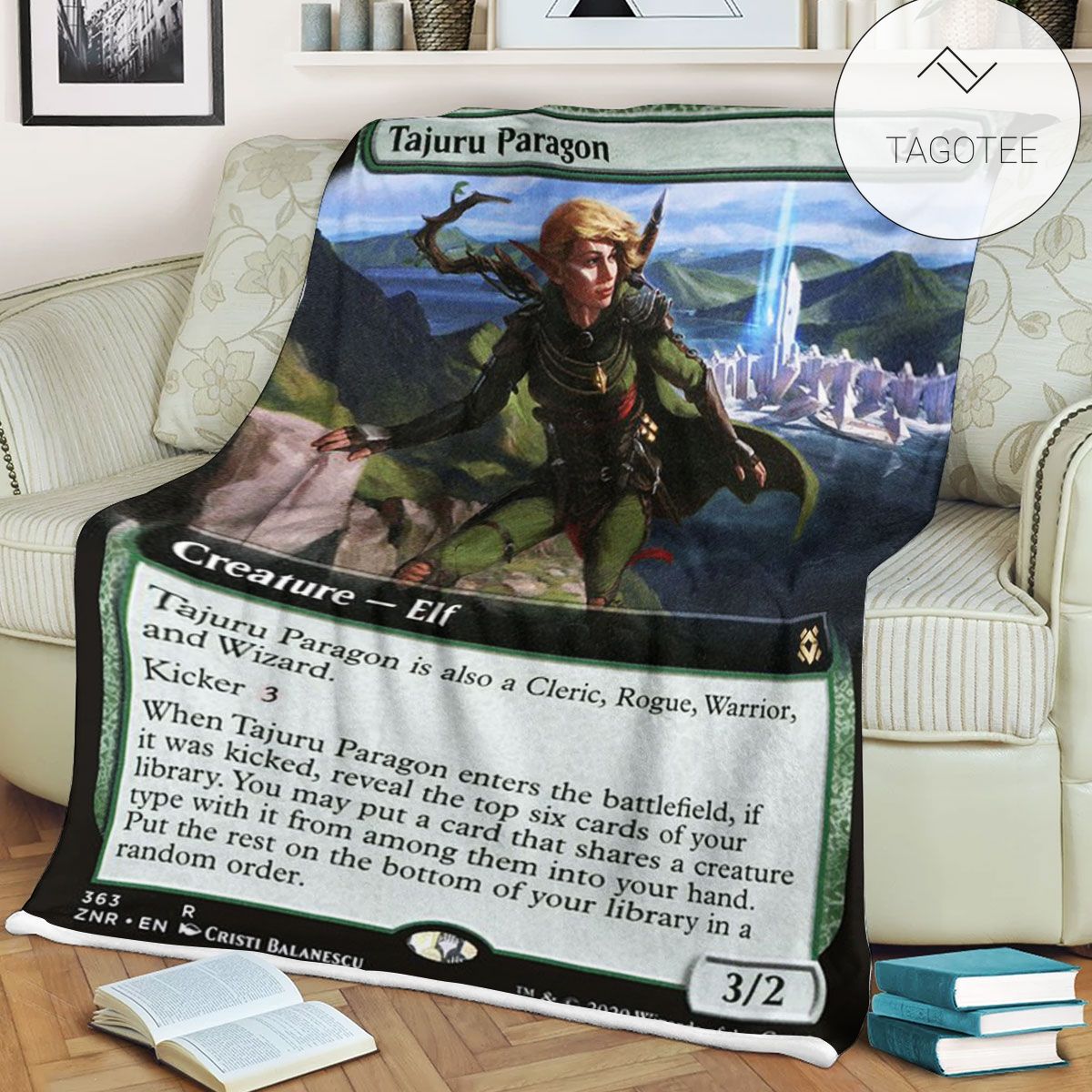 Znr 363 Tajuru Paragon Mtg Game Magic The Gathering Fleece Blanket Znr 363 Tajuru Paragon Mtg Game Magic The Gathering Fleece Blanket