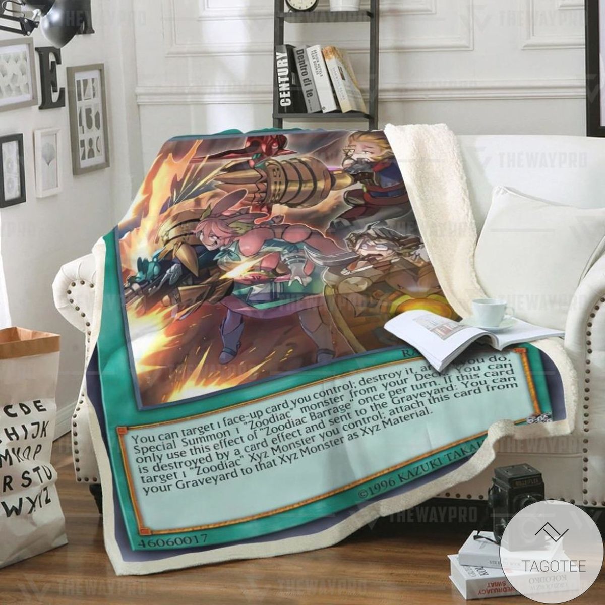 Zoodiac Barrage Custom Blanket Zoodiac Barrage Custom Blanket