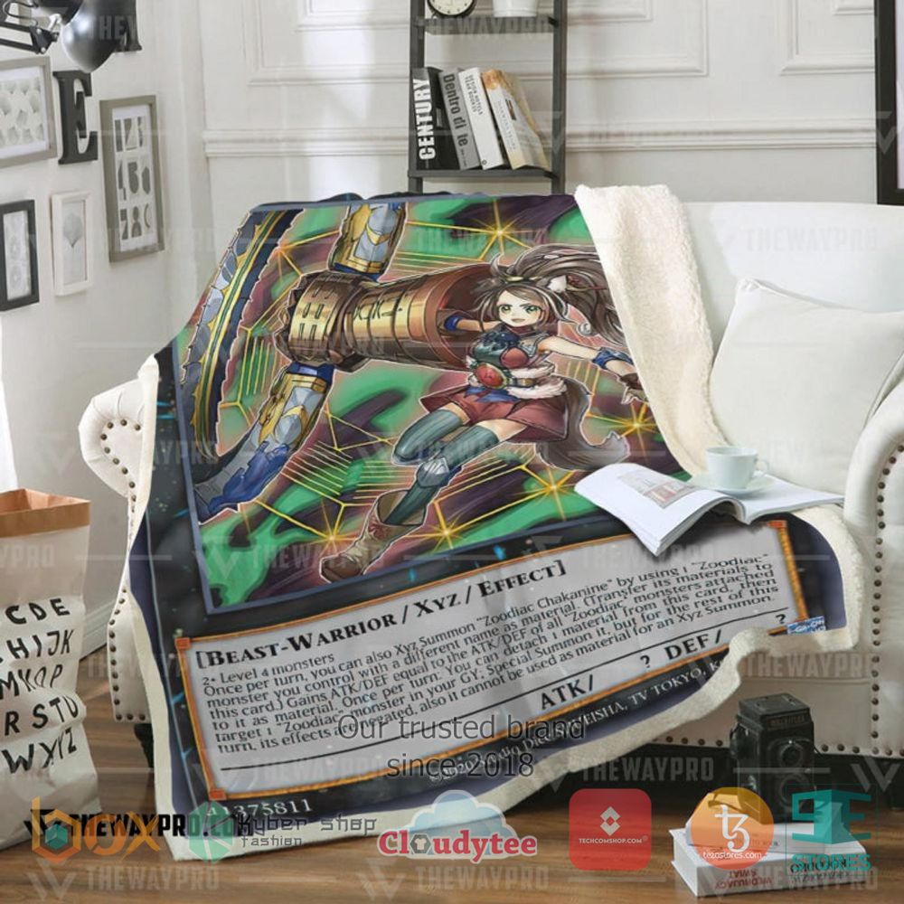 Zoodiac Chakanine Soft Blanket Zoodiac Chakanine Soft Blanket