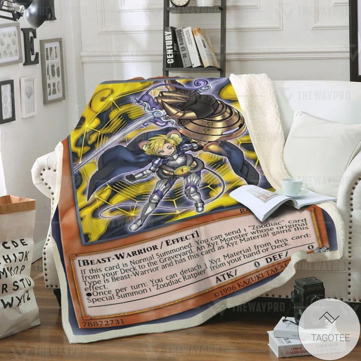 Zoodiac Ratpier Custom Blanket Zoodiac Ratpier Custom Blanket