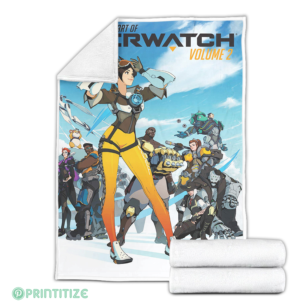 Art Of Overwatch Volume 2 Blanket Art Of Overwatch Volume 2 Blanket
