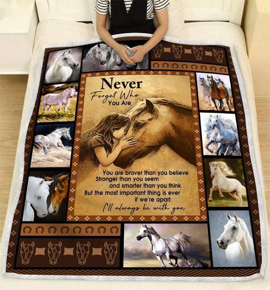 Daughter Son Horse Blanket Daughter Son Horse Blanket