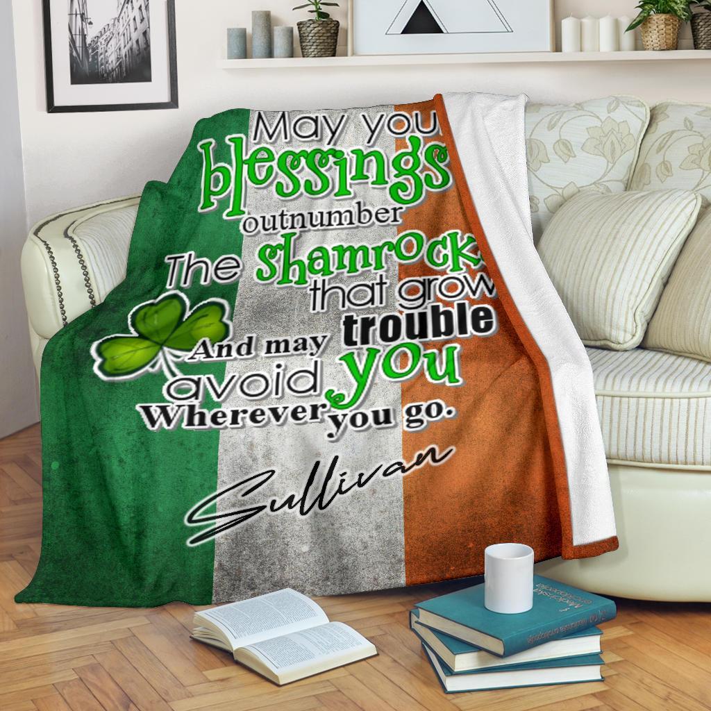 St Patricks Day Blanket St Patricks Day Blanket