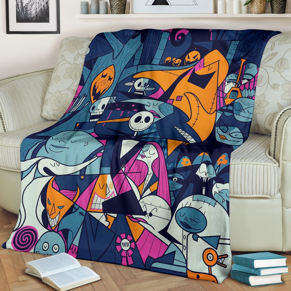 Nightmare Before Christmas Premium Blanket Nightmare Before Christmas Premium Blanket