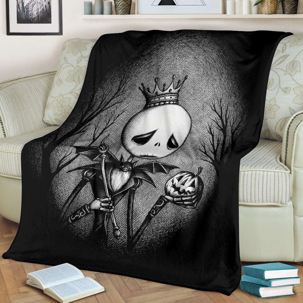 Sad Jack Skellington Premium Blanket Sad Jack Skellington Premium Blanket