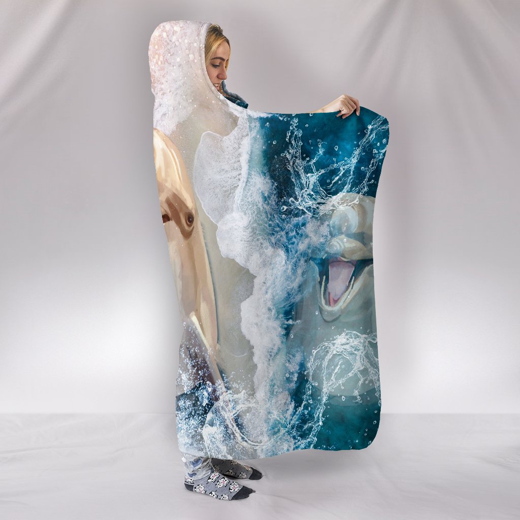 Dolphin Hooded Blanket Dolphin Hooded Blanket