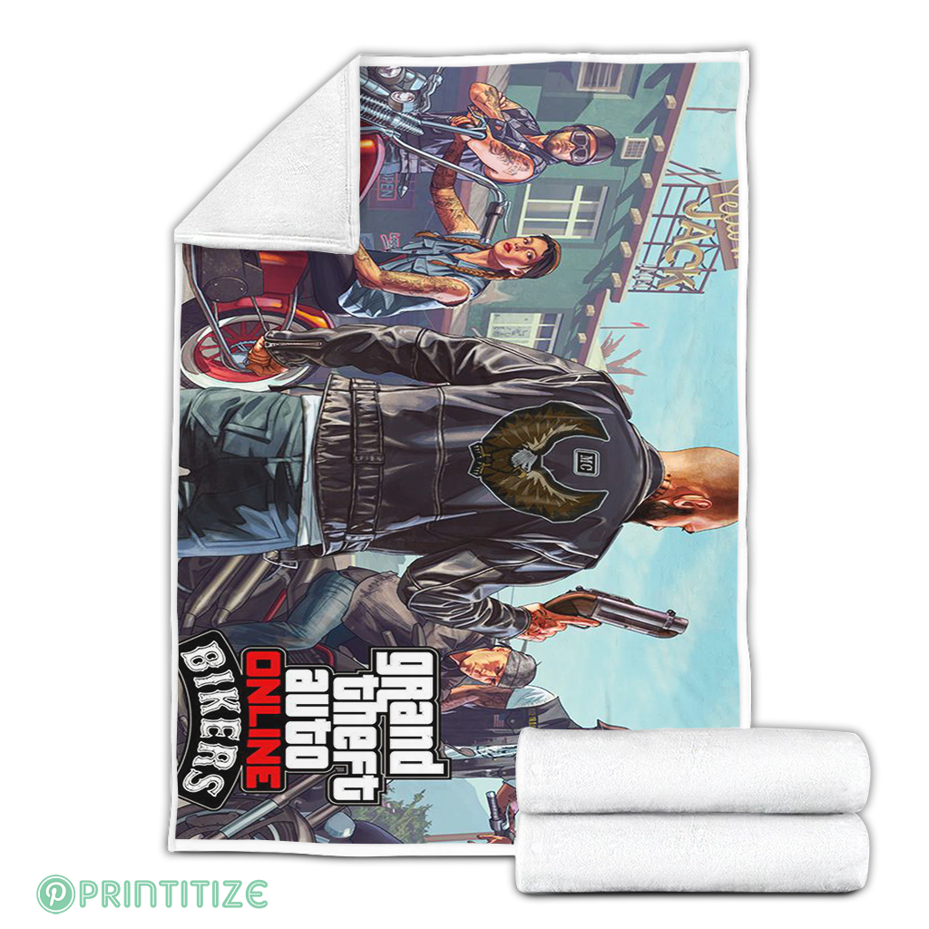 Gta Online Bikers Dlc Blanket Gta Online Bikers Dlc Blanket