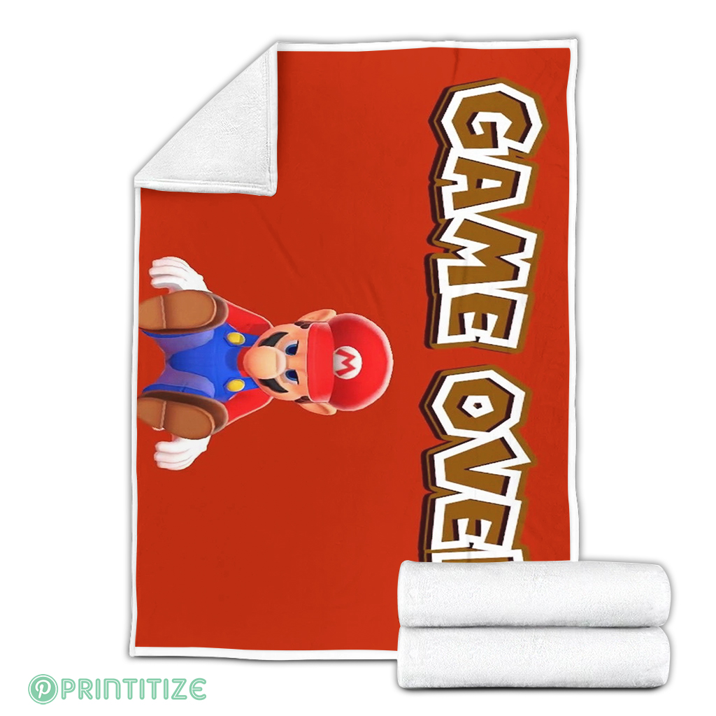 Mario Game Over Blanket Mario Game Over Blanket