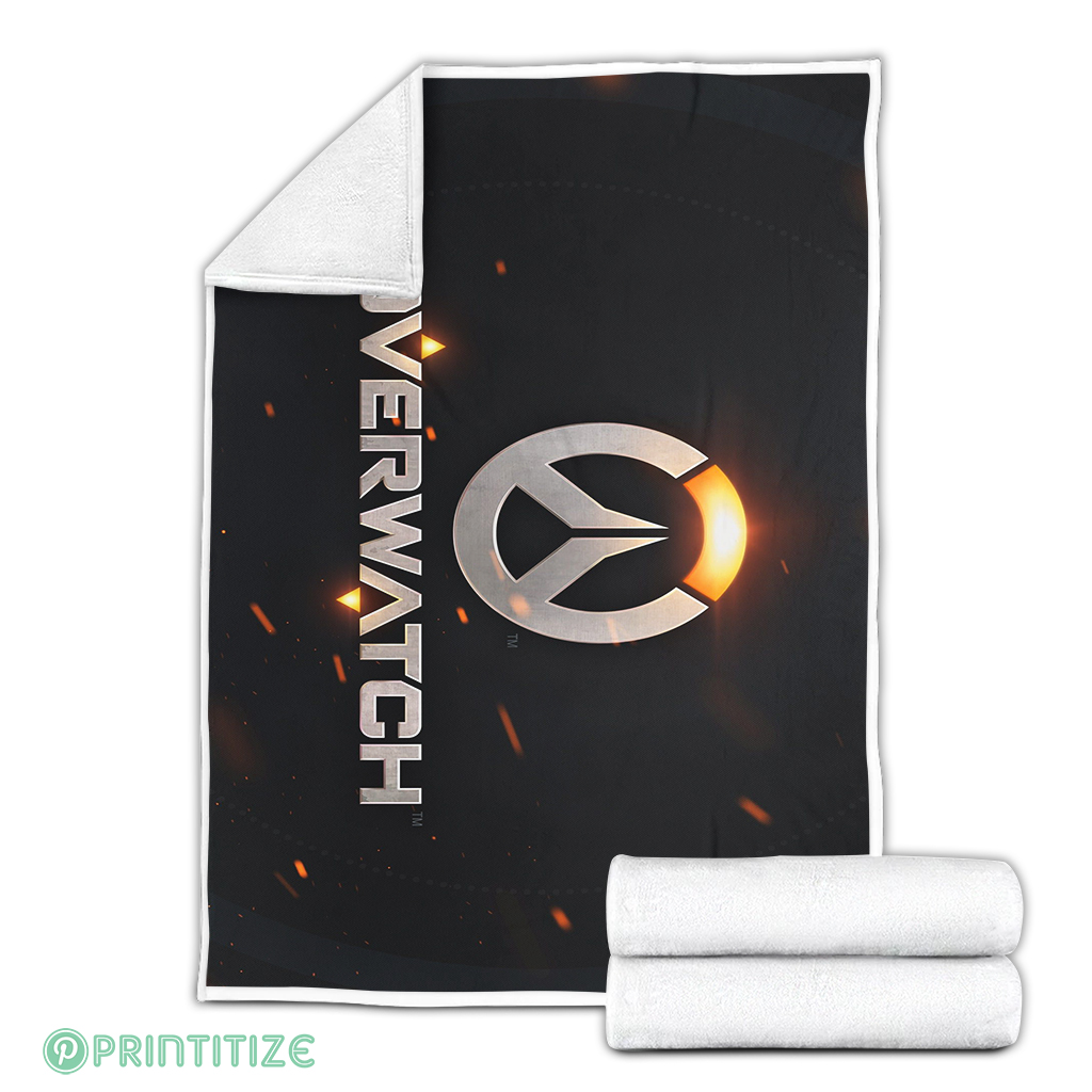 Overwatch Wallpaper Logo Blanket Overwatch Wallpaper Logo Blanket