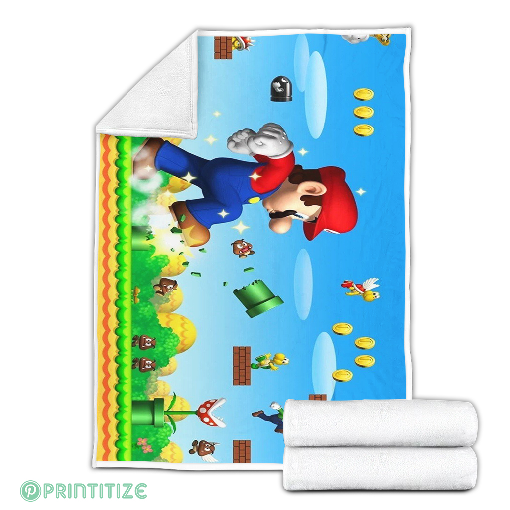 Super Mario Bros Blanket Super Mario Bros Blanket
