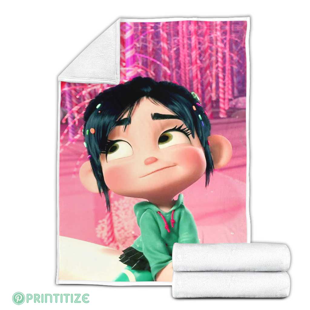 Vanellope Von Schweetz Face Cute Blanket Vanellope Von Schweetz Face Cute Blanket