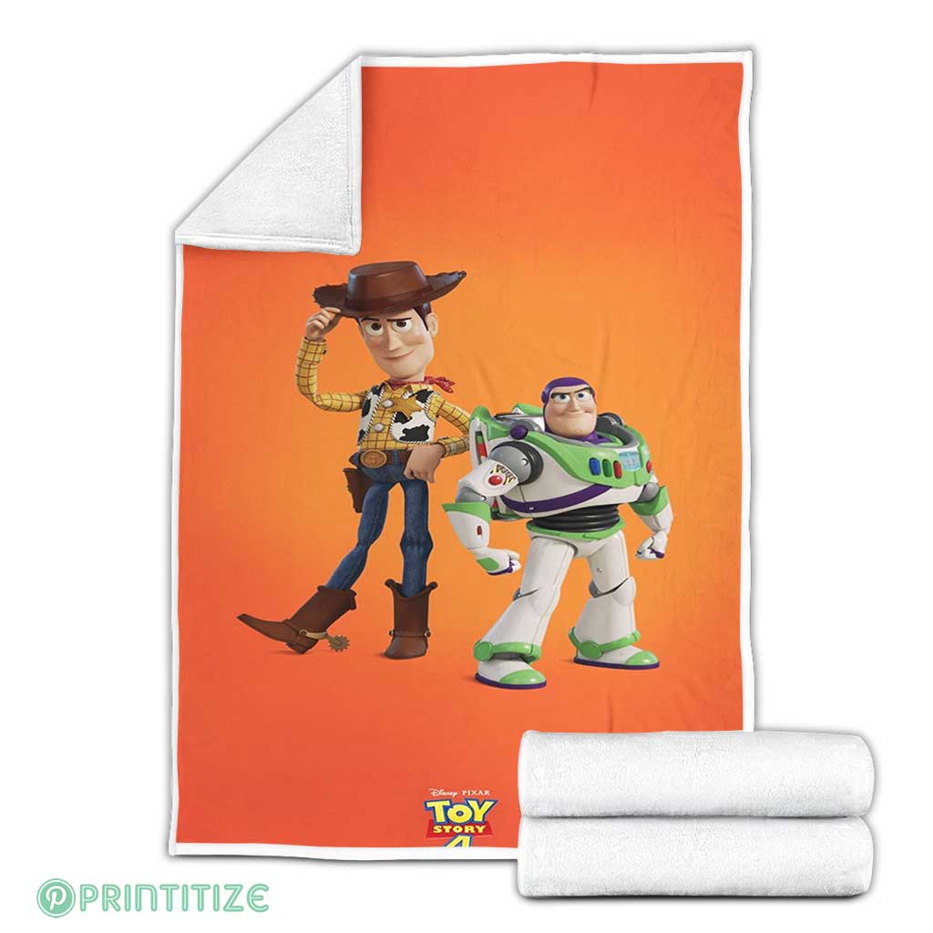 Woody And Buzz Lightyear Blanket Woody And Buzz Lightyear Blanket