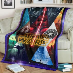Darth Vader Landscapes Star Wars Fleece Blanket