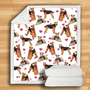 Airedale Terrier Blanket