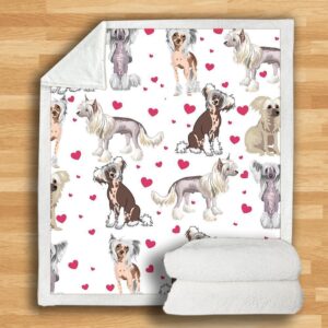 Chinese Crested Blanket