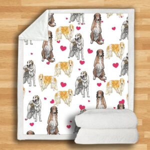 Borzoi Blanket