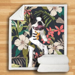 Boston Terrier Blanket