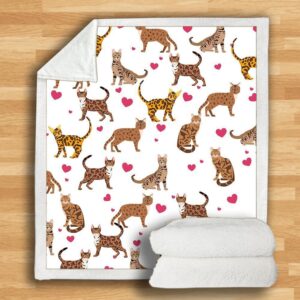 Bengal Cat Blanket