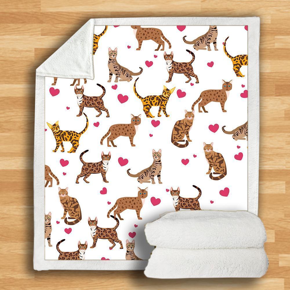 Bengal Cat Blanket Bengal Cat Blanket