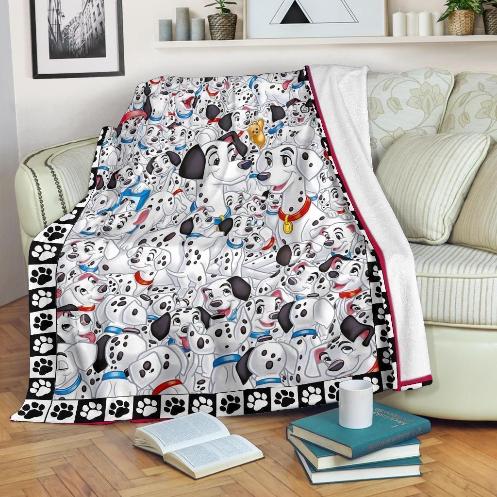 101 DALMATIANS DISNEY FLEECE BLANKET GIFT FOR FAN 101 DALMATIANS DISNEY FLEECE BLANKET GIFT FOR FAN
