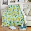 AVOCADO DANCER PLAY MUSIC BEST SELLER FLEECE BLANKET GIFT FOR FAN