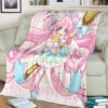 ANIME PINK GIRL BEST SELLER FLEECE BLANKET GIFT FOR FAN