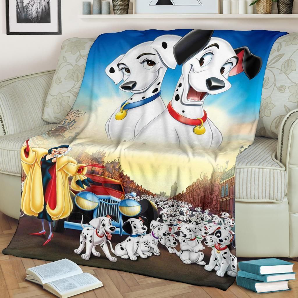 101 DALMATIAN BEST SELLER FLEECE BLANKET GIFT FOR FAN 101 DALMATIAN BEST SELLER FLEECE BLANKET GIFT FOR FAN