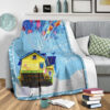 ADVENTURE IS OUT THERE UP MOVIES FLEECE BLANKET GIFT FOR FAN