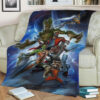 AVENGERS TEAM FLEECE BLANKET GIFT FOR FAN