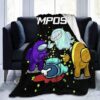 AMONG US BEST SELLER FLEECE BLANKET GIFT FOR FAN