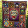 Beautiful The Grateful Dead Head Gift For Music Fan Blanket