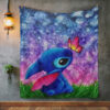 Disney Stitch Ohana Blanket
