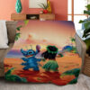Disney Lilo And Stitch Fleece Blanket Gift For Fan
