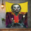 Joker Stairs Painting Art Fleece Blanket Gift For Fan