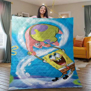 Funny SpongeBob SquarePants Blanket