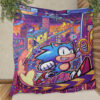 Sonic Mania Studio Zone Funny Movies Christmas Gifts Lover Blanket