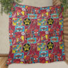 Full Face Spider Man Marvel Character Christmas Gifts Lover Blanket