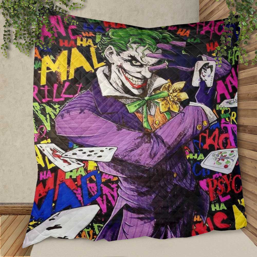 Joker Multi-colored Cards Christmas Gifts Lover Blanket Joker Multi-colored Cards Christmas Gifts Lover Blanket