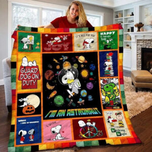 Peanuts Snoopy I’m An Astronaut Merry Christmas