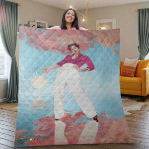 Harry Styles Fine Line Rainbow Thank You For The Memories Christmas Gifts Lover Blanket