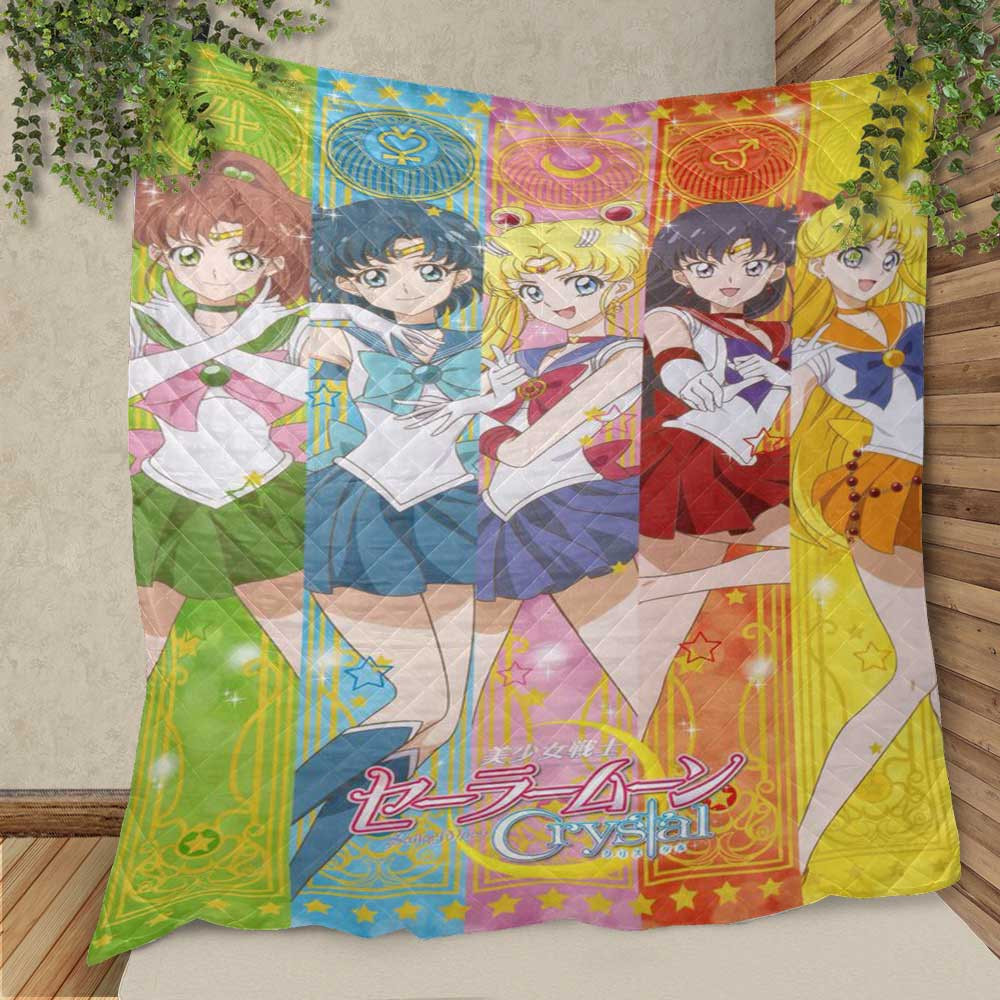 Teams Sailor Moon Manga Christmas Gifts Lover Blanket Teams Sailor Moon Manga Christmas Gifts Lover Blanket