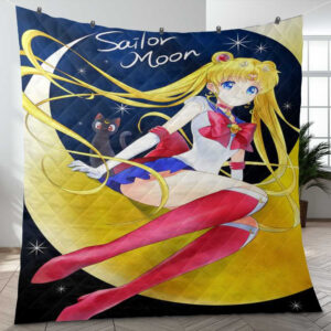 Lovely Sailor Moon Manga Christmas Gifts Lover Blanket