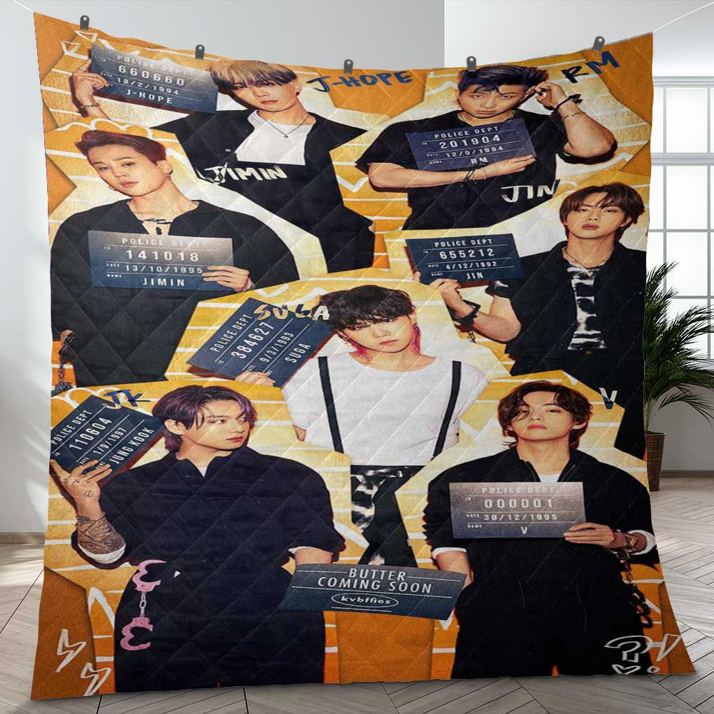 BTS Fanart Film All Members Jungkook Rap Monster Christmas Gifts Lover Blanket BTS Fanart Film All Members Jungkook Rap Monster Christmas Gifts Lover Blanket